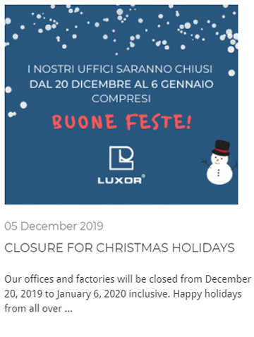 Christmas & New Year’s Holiday Notice 2019